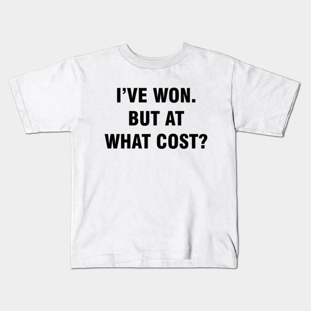 I've Won Kids T-Shirt by teedeviant